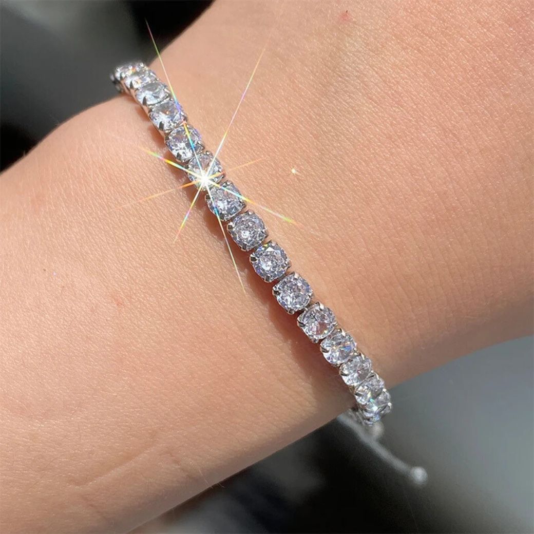 Adjustable Tennis Bracelet