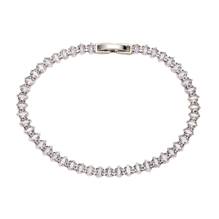 Brilliant Crystal Tennis Bracelet