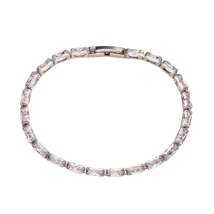 Brilliant Crystal Tennis Bracelet
