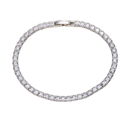 Brilliant Crystal Tennis Bracelet
