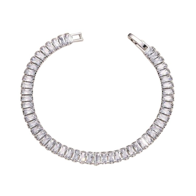 Brilliant Crystal Tennis Bracelet
