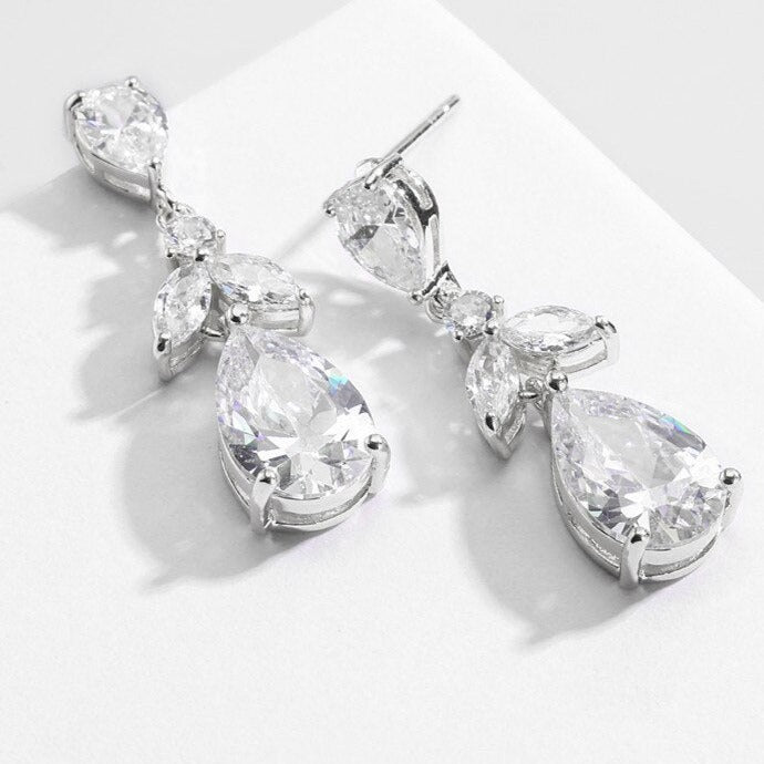 Classic Water Drop Dangle Earrings