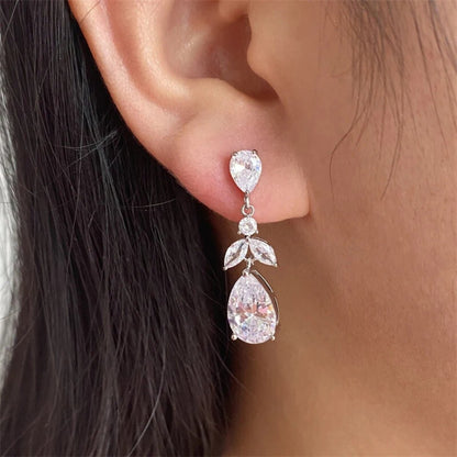 Classic Water Drop Dangle Earrings