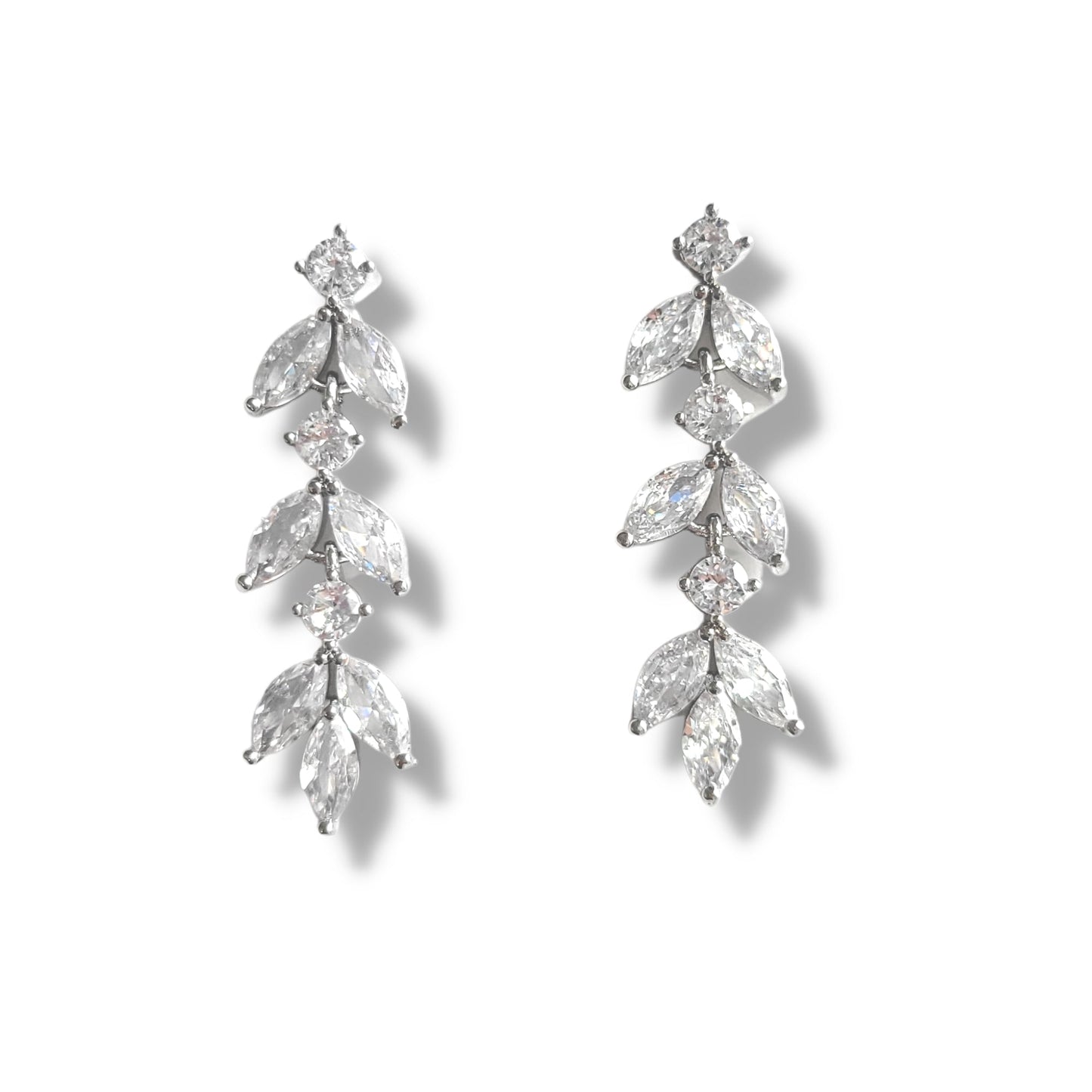 Dazzling Droplet Dangle Earrings
