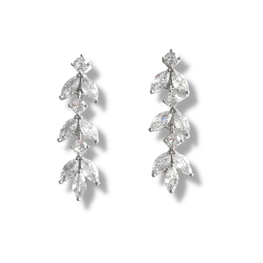 Dazzling Droplet Dangle Earrings