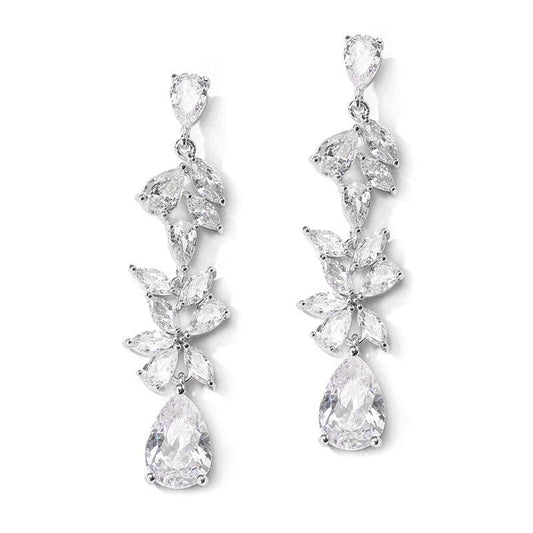 Romantic Dazzling Crystal Drop Earrings