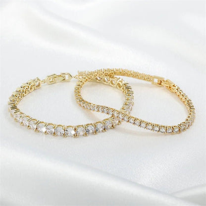 Timeless Round Crystal Tennis Bracelet