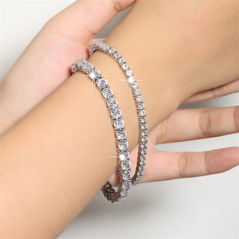 Timeless Round Crystal Tennis Bracelet