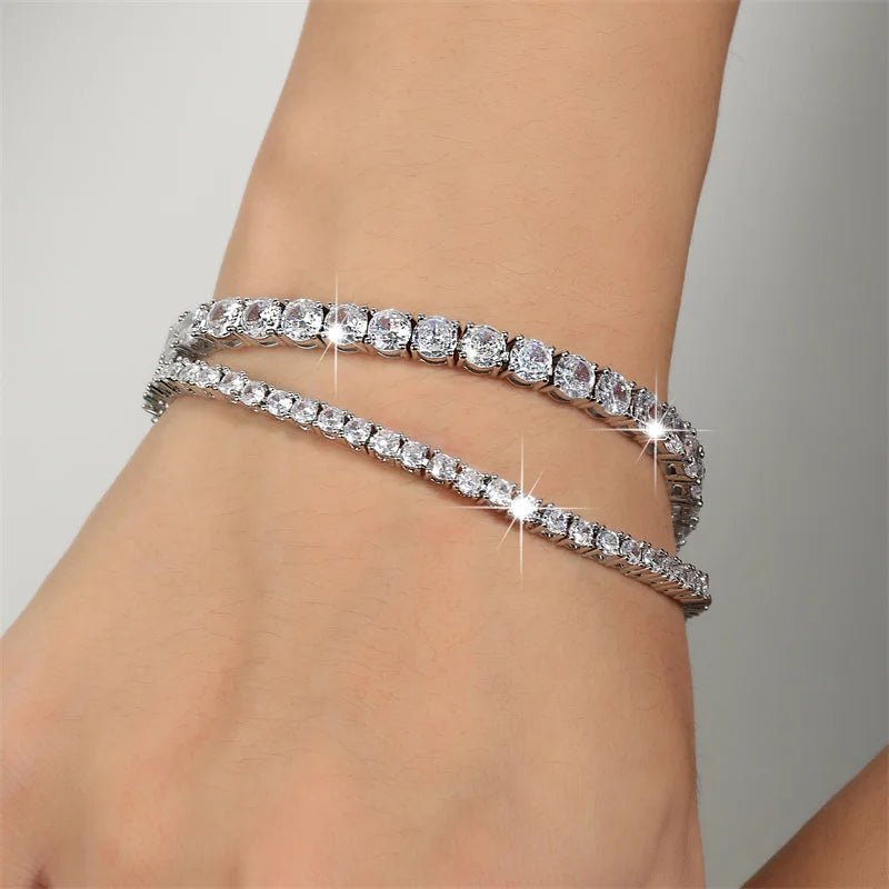Timeless Round Crystal Tennis Bracelet