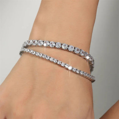 Timeless Round Crystal Tennis Bracelet