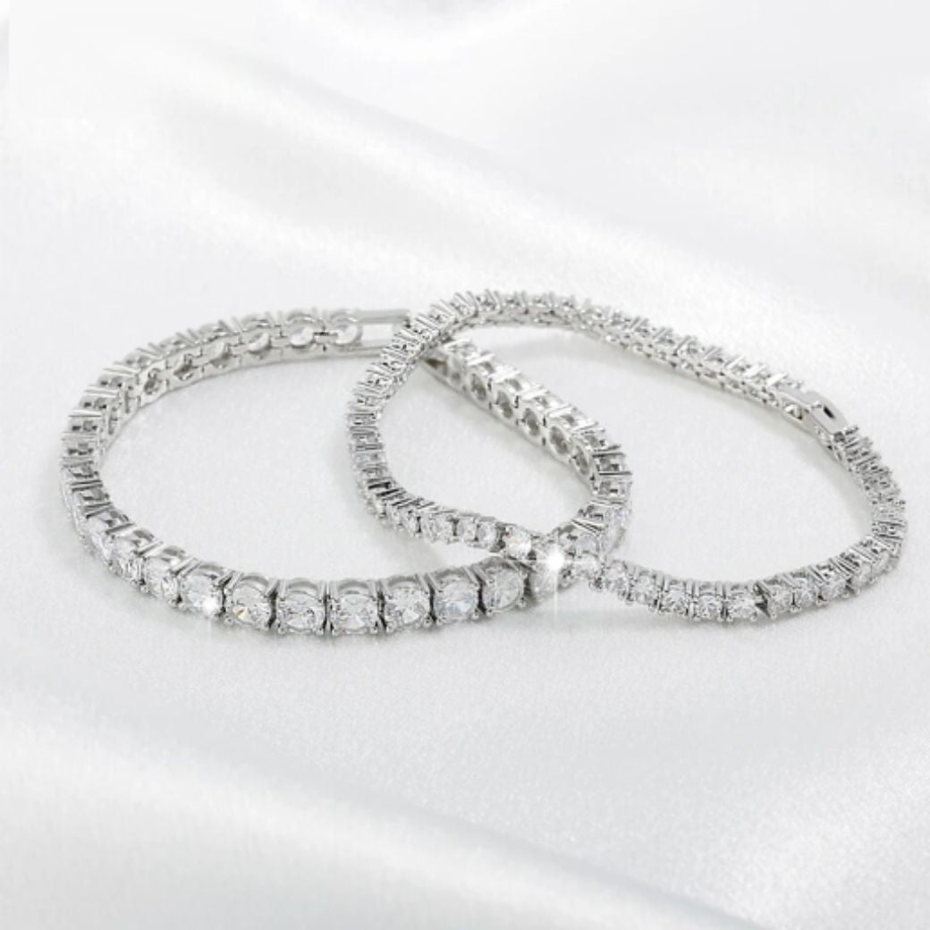 Timeless Round Crystal Tennis Bracelet