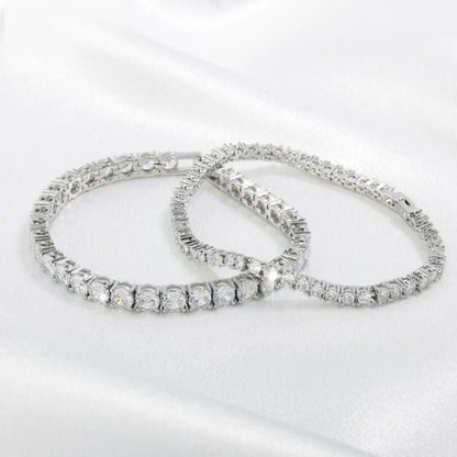 Timeless Round Crystal Tennis Bracelet